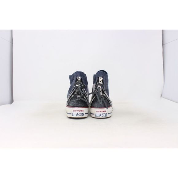 Converse Chuck Taylor Tri Zip Hi Navy/Red-White 545021C Women's - Picture 8 of 8